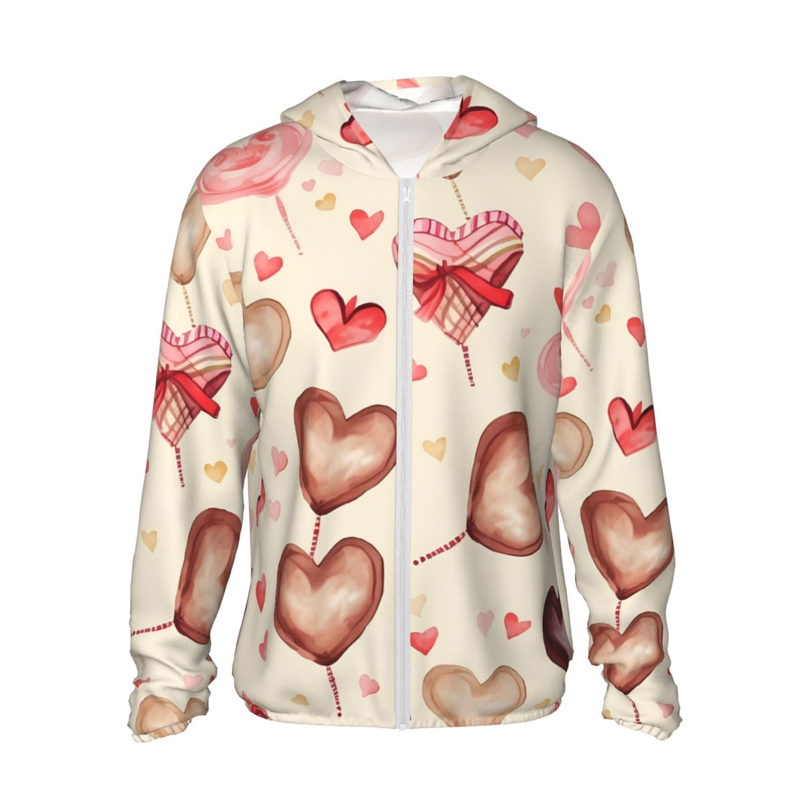 Sweat à capuche contre les coups de soleil avec veste zippée UPF 50+ - 8