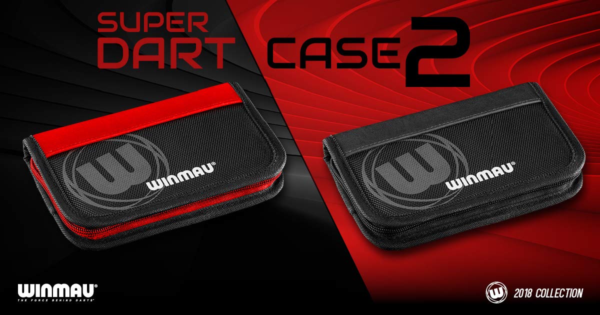 WINMAU Urban-Slim Caso di Freccette - Nero