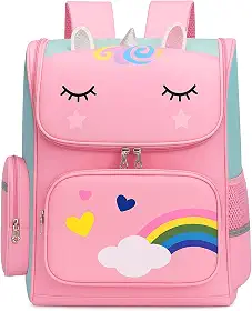 Mochila Unicornio Infantil Feminina De Costas Menina escolar