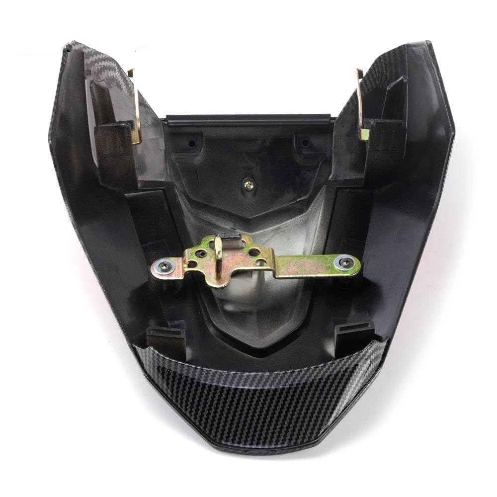 Moto Carenatura Cappuccio Copertura Sede Posteriore per CB650R per CBR650R 2019 2020 per CB CBR 650R CB650 Coda Carenatura Cappuccio Sedile Passeggero Cowl Fodere per sedili Moto(Blu)