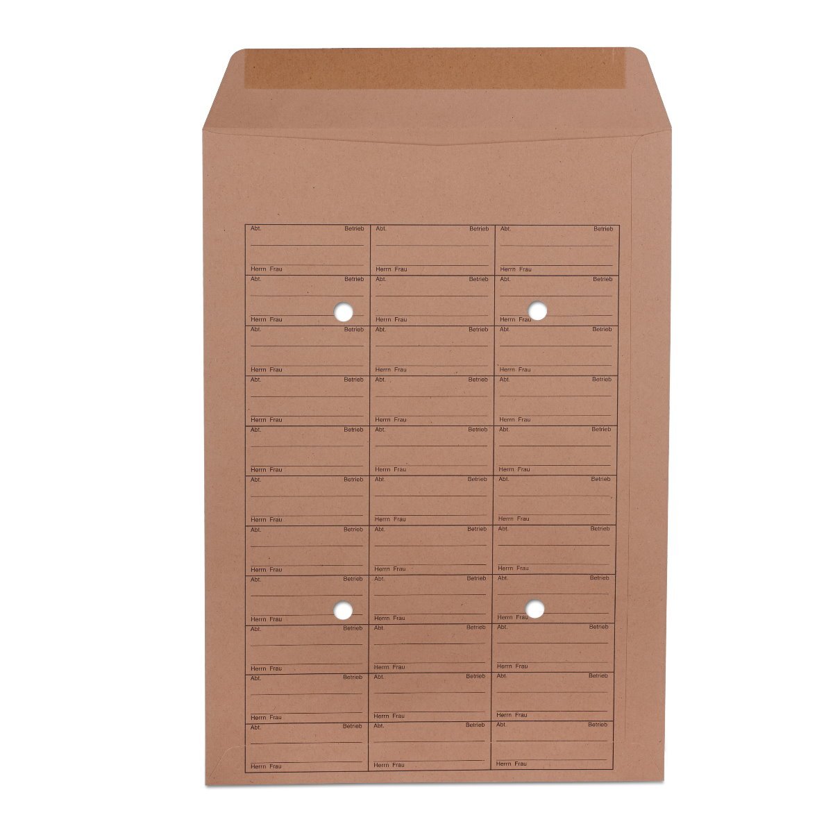 MASHPAPER braune Hauspost-Versandtaschen/Hausposttaschen B4 | 250x353 mm