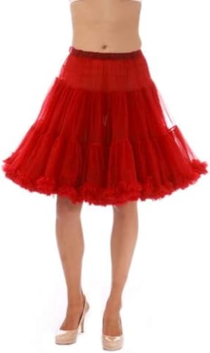 Malco Modes Luxury Vintage Knee Length Crinoline Jennifer Petticoat for Halloween Costume, Vintage Style, Party Wear