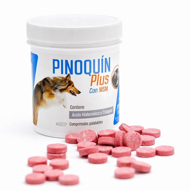 Foto 3 de 6 de Laboratorios Pino Pinoquin Plus Condroprotector para Perros y Gatos con MSM, Glucosamina, Condroitina