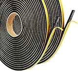 Foam Seal Tape,Weather Stripping for Door and Window Insulation,2 Rolls 1/4in Wide x 1/8 T Seal...