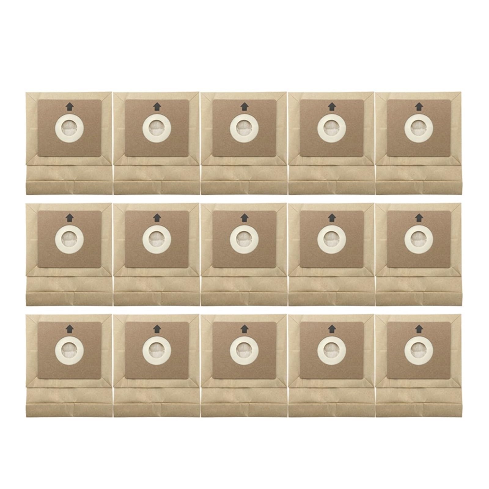 Einweg-Staubbeutel, kompatibel mit Philips Staubsaugern, Kunststoffpapier | Staubbeutel aus Kunststoff-Papierverbund, Universalgröße 11 x 10 cm, for die tägliche Wartung der Reinigungsmaschine(15PCS)