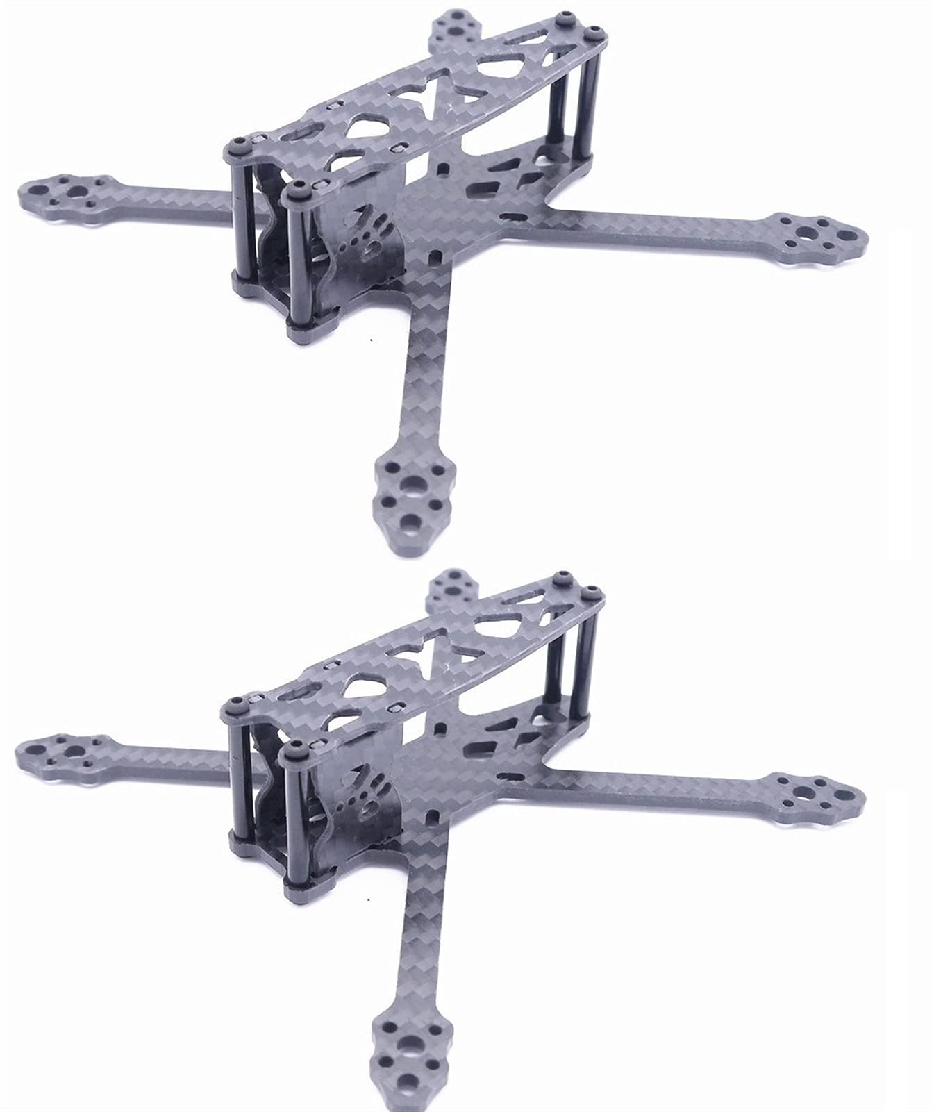 per Johnny 2.5inch 125mm Drone Rack in Fibra di Carbonio 2.5mm Arm Stuzzicadenti FPV Frame Kit per Freestyle FPV Racing Drone Quadcopter Rack Accessori Parti (Colore : 2 Pezzi)