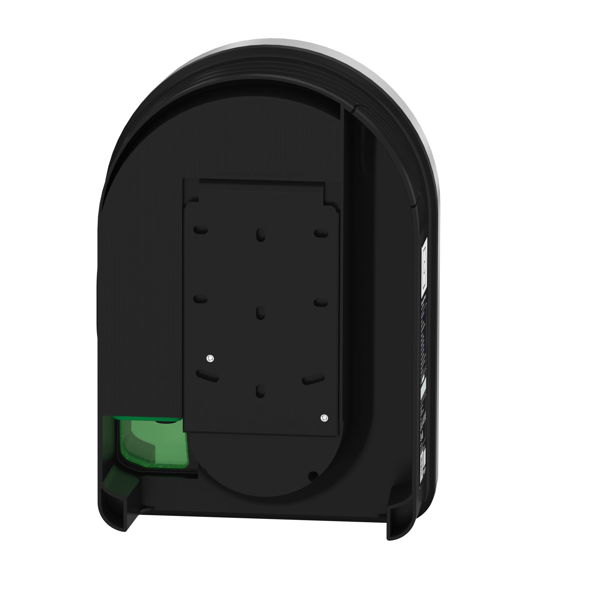 Schneider Electric Smart Wallbox Schneider Charge 22 kW, colonna di carica per auto elettrica, presa T2, 6 mA rilevamento app, controllo interno ed esterno, bianco
