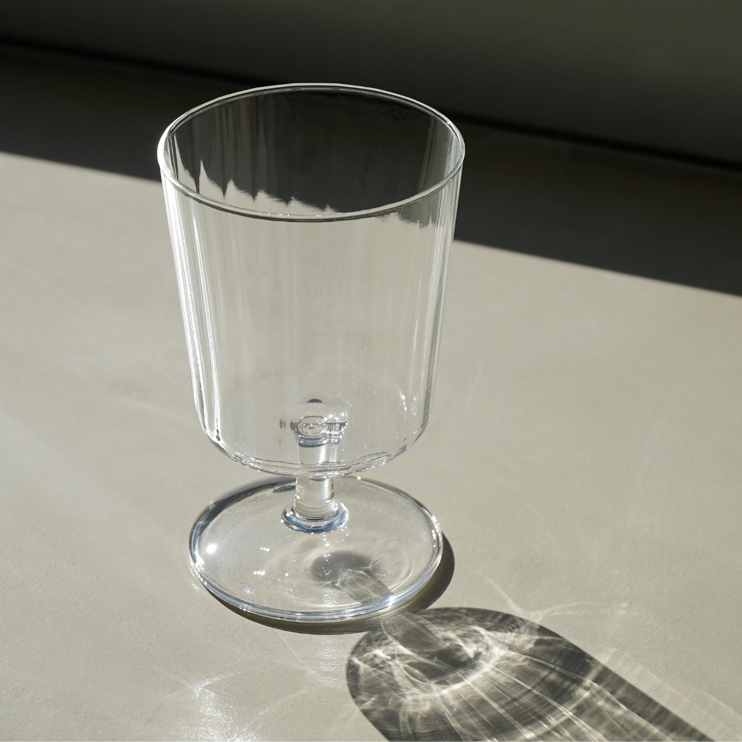 Amazon.co.jp: HARIO(ハリオ) Glass Goblet Line ライン 満水容量300ml