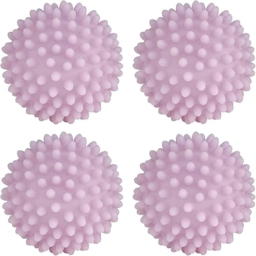 Miniatura 8 de Paquete de 4 bolas de secado reutilizables no tóxicas (gris)