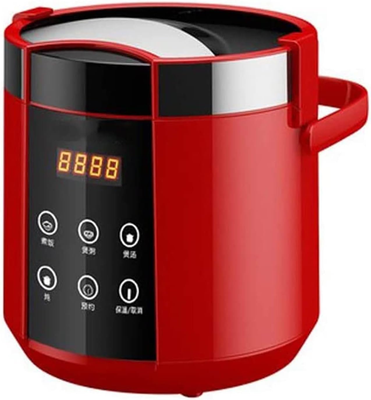 zinhsq Mini Rice Cooker,1.5L Portable Rice Cooker, Travel