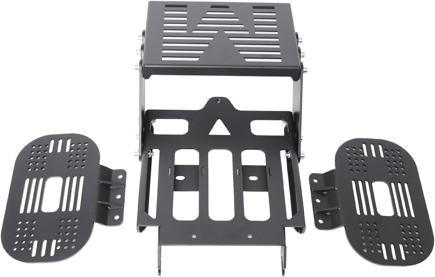 Components of the DFFMQSJ Motorcycle Luggage Rack
