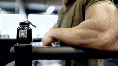 Miniatura 8 de OnMyWhey - Llavero de embudo de proteínas en polvo y suplementos, contenedor portátil para llevar para el gimnasio, entrenamientos, fitness y viajes