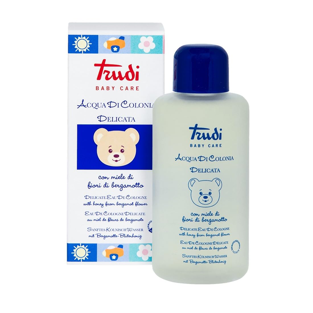 Trudi Baby Care, Acqua di Colonia Delicata - 100 ml