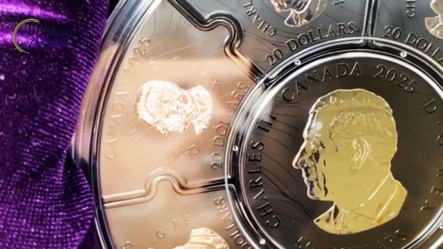 Sprott Money Collectibles - 2025 Canada Moon Phases - 8 Piece 297g