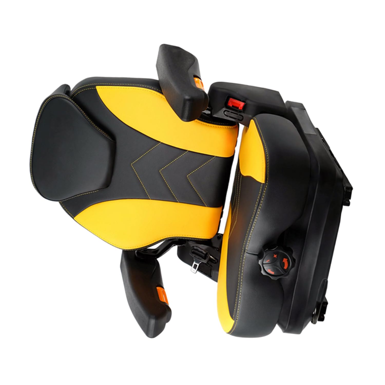 Braccioli per tosaerba a rotazione zero gialli compatibili con Hustler compatibili con trattori John Deere compatibili con Cub Cadet