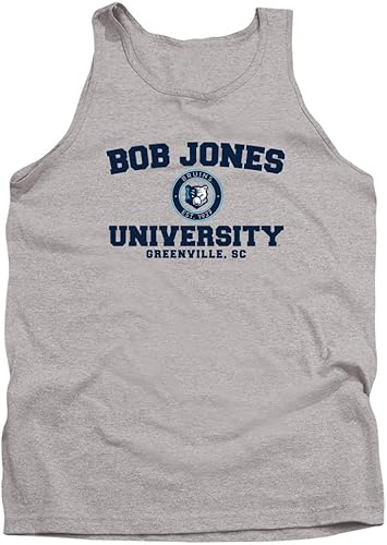 Miniatura 3 de Bob Jones University Official Circle Logo Unisex Adult Tank Top
