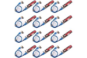 ubit U.2 NVMe SSD to PCI-E 3.0 X 16 Riser with Molex...