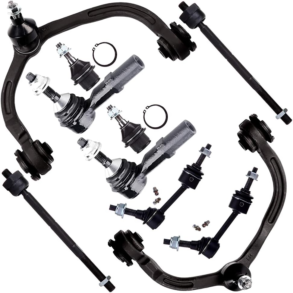 ASAPE Front Control Arm And Ball Joint Tie Rod Suspension Kit Replacement for 2004-2006 for Ford Expedition - 10PCS Set