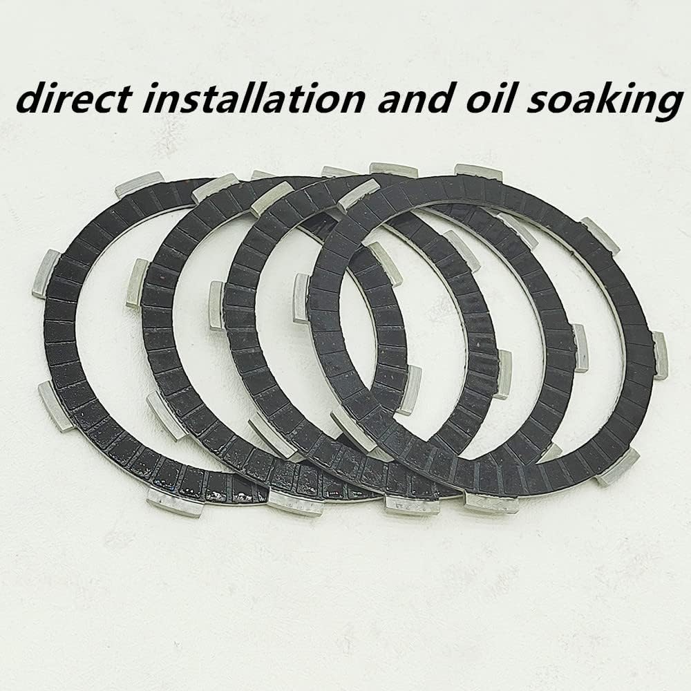 Clutch Kit Friction Plates & Heavy Duty Springs Gasket Compatible for Honda XR100 XR100R CRF100 CRF100F XR80 XR80R XR80 CRF80F 1987-2013