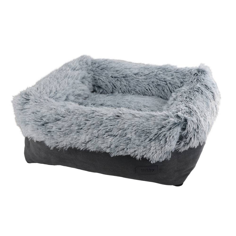 Panier Nobby Lit rectangulaire Gris soulageant les articulations