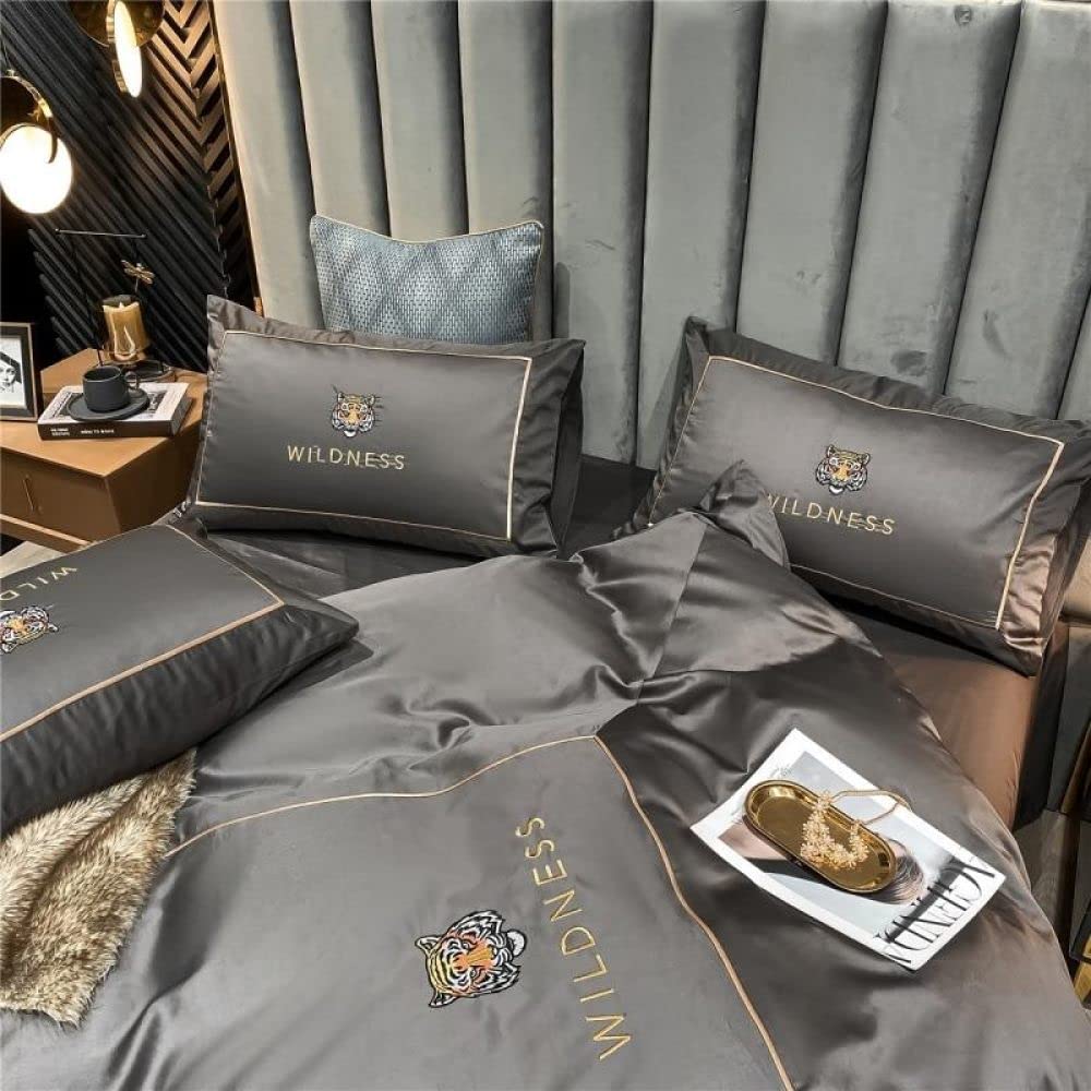 Amazon｜100% コットン 赤と青 パッチワーク キルトセット 刺繍入り