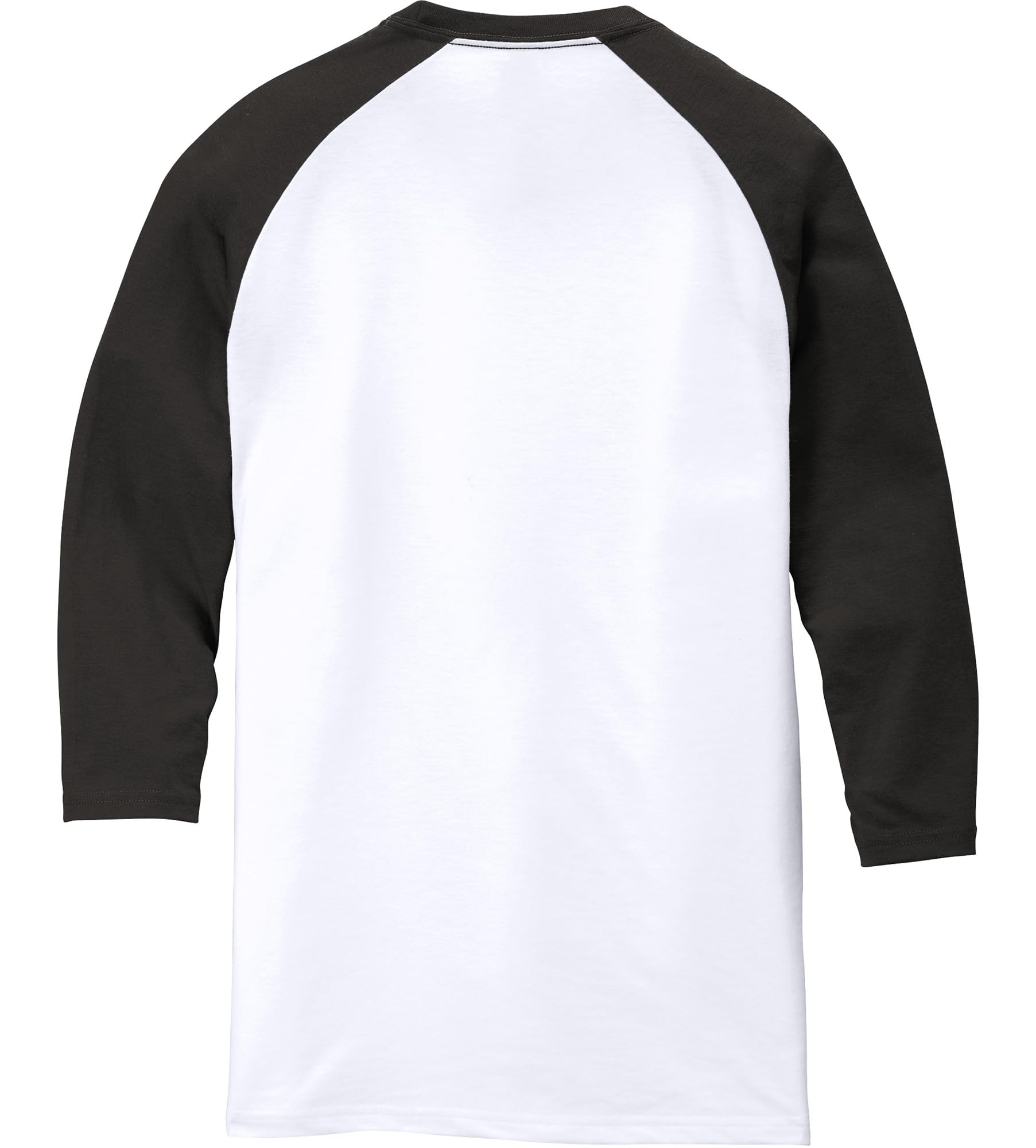 Joe's USA, Maglietta da Baseball Raglan da Uomo. Maglietta da Baseball con Maniche a 3/4 Taglie: XS-4XL. - Nero - XL