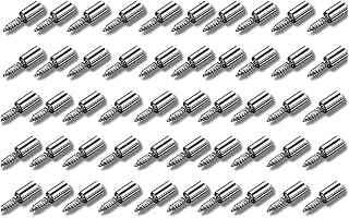 VENEKA Self-Tapping Screws Cabinet Laminate Support, Shelf Holder Steel Pin Peg Self Drilling Screws, for Cabinet Bookshelves Hardware Accessories