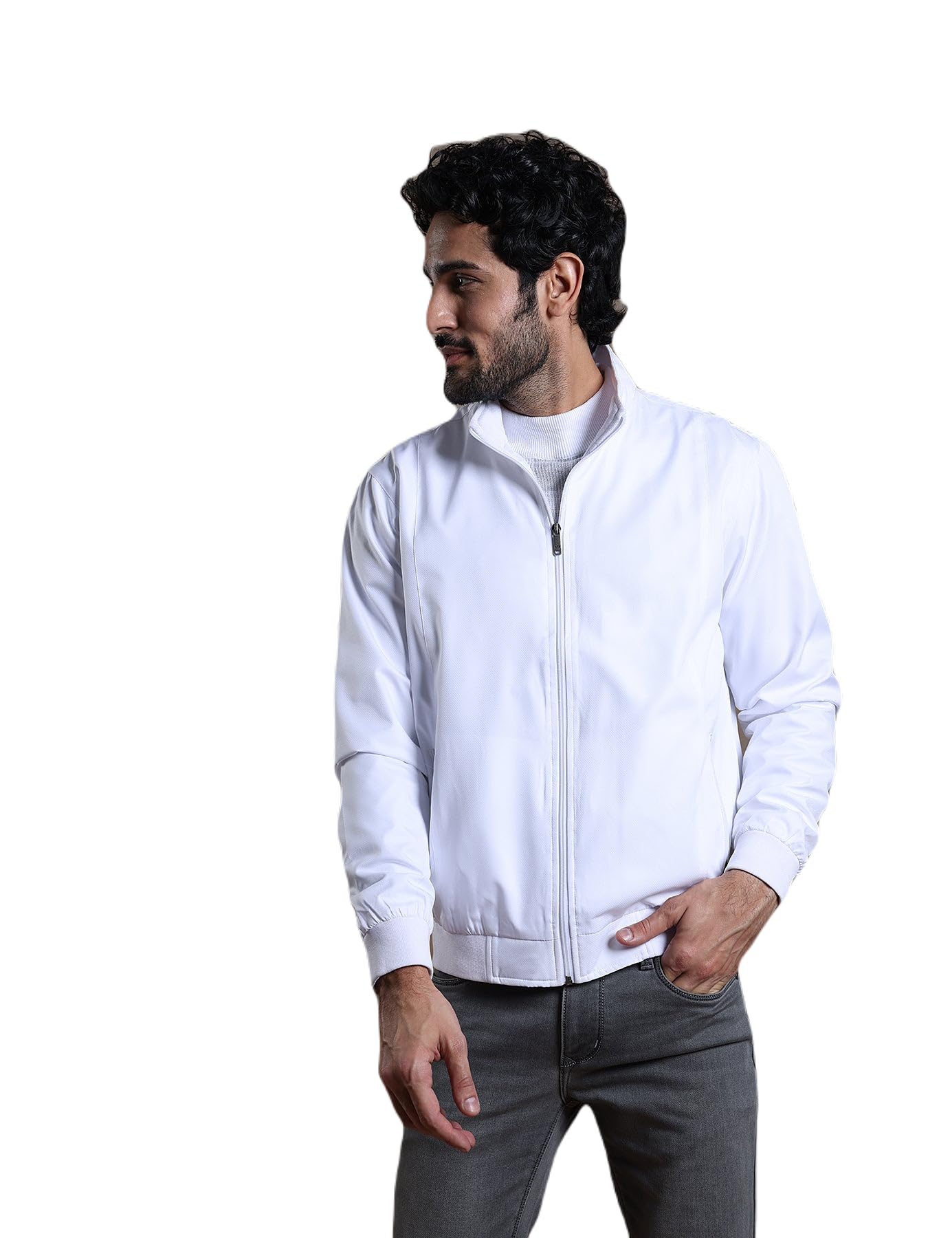 Casual Jacket,White Jacket,Men Winter Jacket,Stylish Jacket,Light Weight Jacket,Full Sleeve Polyster Bomber Jacket,Jacket For Men,jacket01.-picture-19