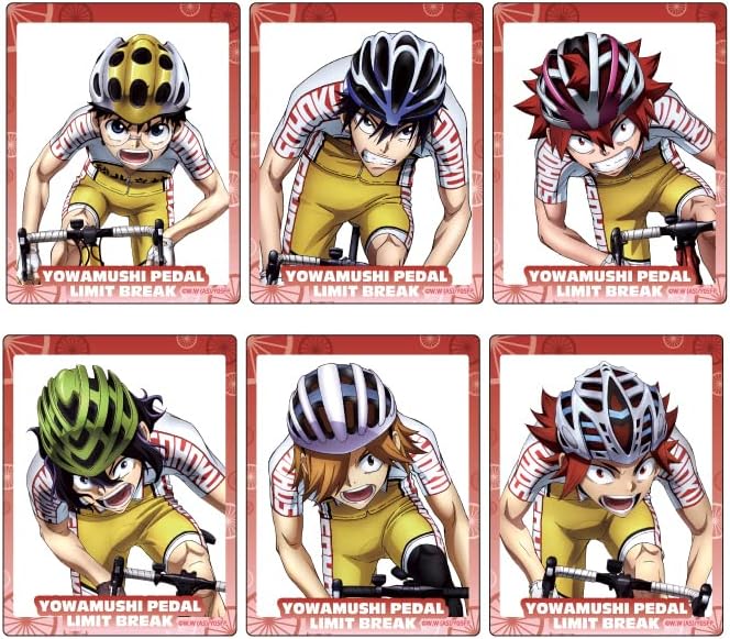 Yowamushi Pedal Limit Break 01 Acrylic Card Box of 6