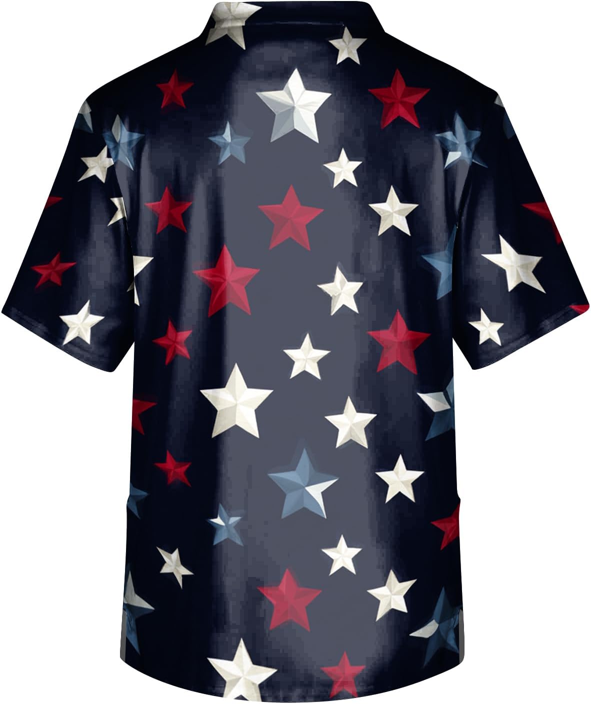 RTRDE Men's Work Shirts Short Sleeve Novelty Print Summer V-Neck Soft Scrub Uniforms with Pockets, S-5XL