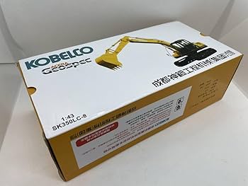 Amazon.co.jp: コベルコ建機 1/43 コベルコ KOBELCO SK350LC-8 J01-2