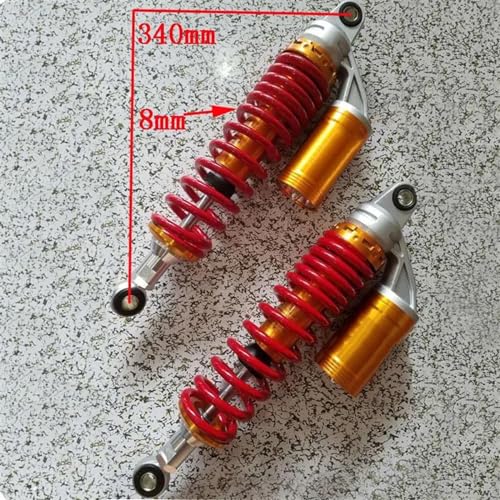 Amortisseur universel moto Yamaha 340mm à 360mm pour suspension de scooter et quad ATV - 4