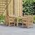 Amazonia Pennsylvania 7-Piece Outdoor Rectangular Dining Table Set | Certified Teak | Ideal for Patio and Indoors, Light Brown