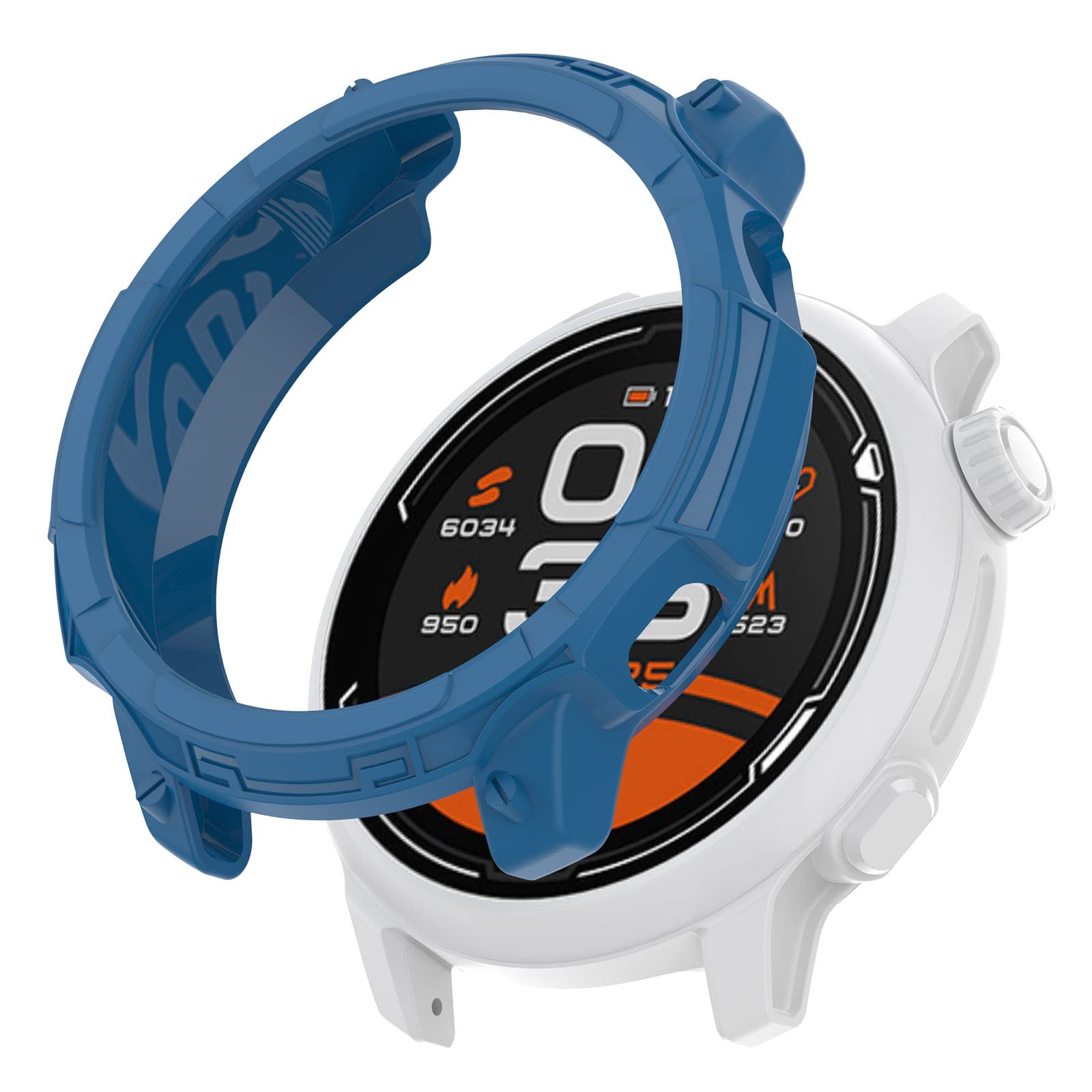Funda Protectora De TPU Negra Para Reloj Coros Pace 2, Cubierta Flexible Y Resistente, Protección Contra Arañazos Y Golpes, Permite Cargar