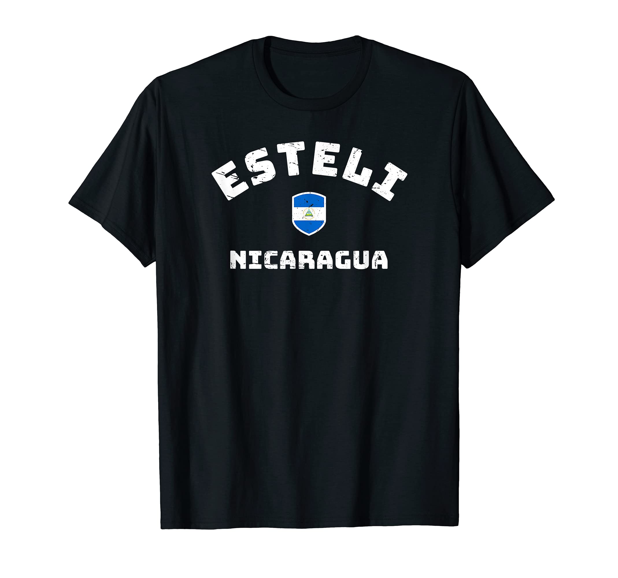 Esteli Nicaragua Nicaraguan Flag T-Shirt