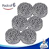 MR.SIGA Stainless Steel Scourer, Pack of 6, 30g #1