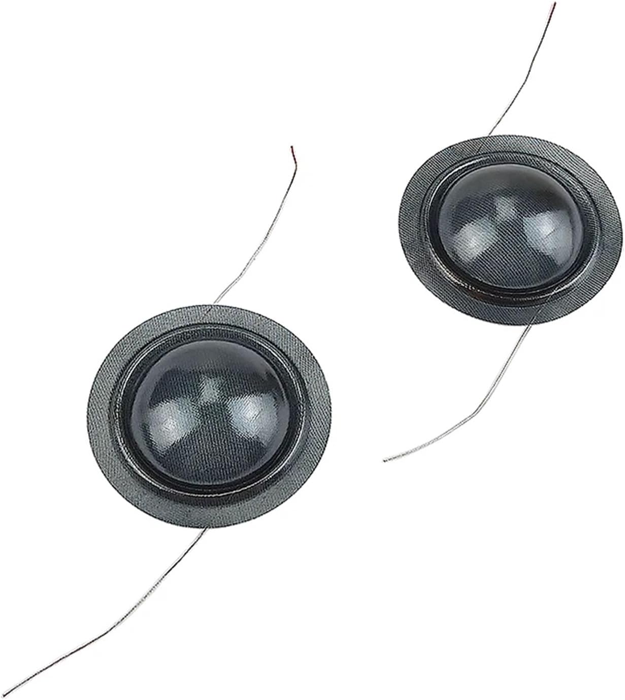 28mm 4OHM Translucence Dome Tweeter Speaker Coil Treble Sound Diaphragm KSV Skeleton Repair Audio Parts 2pcs