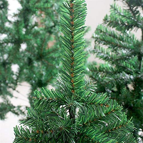 azorex Árbol de Navidad Artificial 60-210 cm Árbol Material Fibra Natural Verde con Soporte de Pie Plástico Material PVC Fácil Montaje Decoración Exterior/Interior (Verde Clasico, 120cm)