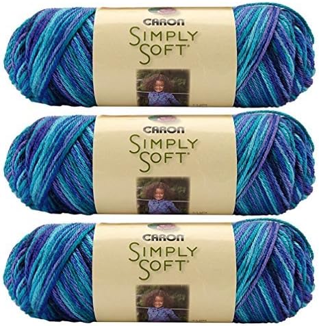 Caron C9700P-6 Simply Soft Paints Yarn - Oceana