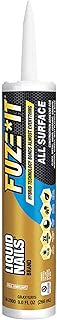 LN-2000 (Pack of 2 x 9 oz. ) Fuze It All Surface Construction Adhesive, Gray