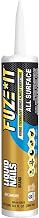 Liquid Nails LN-2000 (Pack of 2 x 9 oz. ) Fuze It All Surface Construction Adhesive, Gray