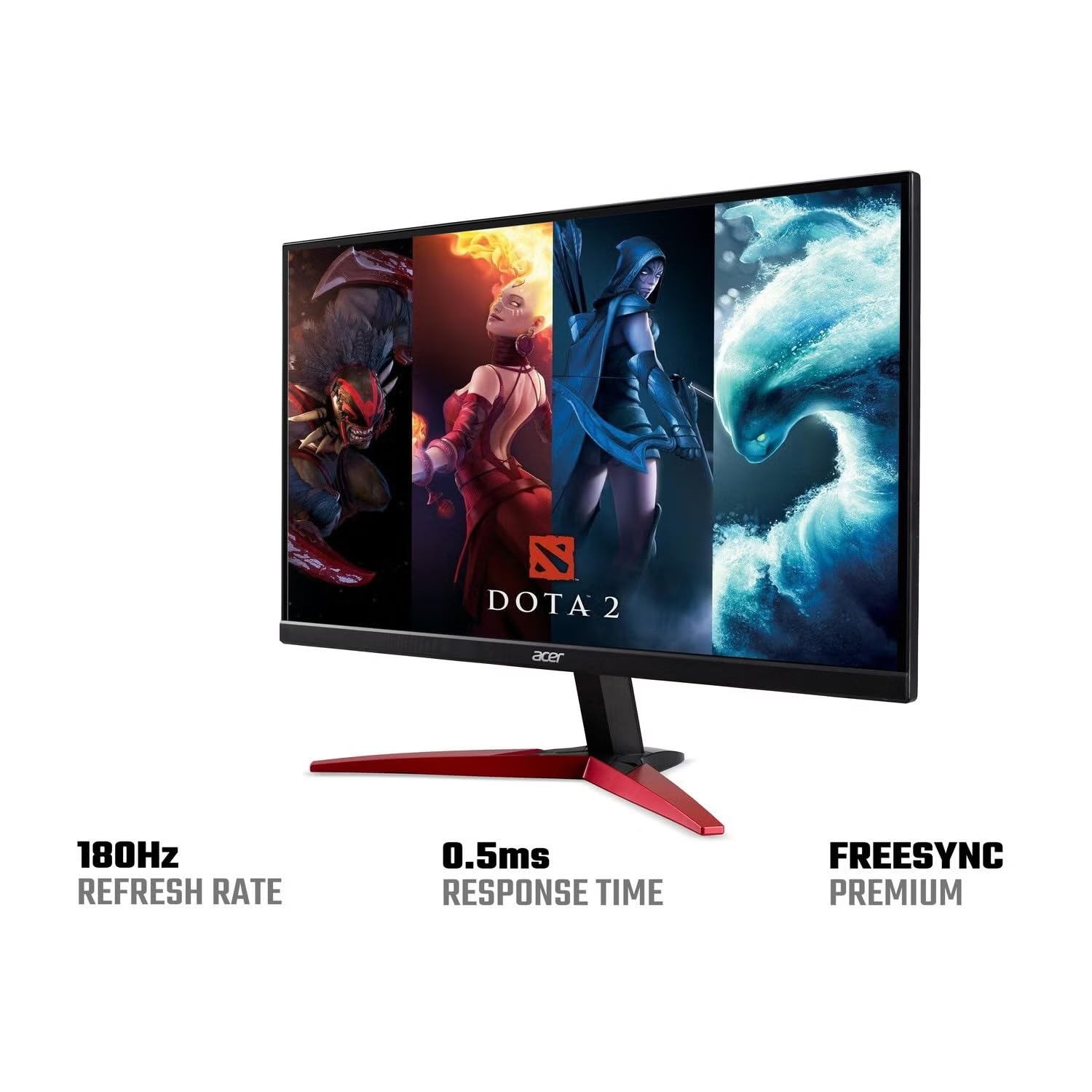 ACER Nitro KG241YM Monitor para juegos Full HD de 23.8 pulgadas