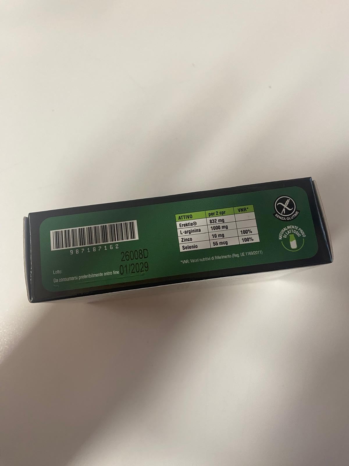 Rigydo® Natura - Integratore Uomo Premium | Benessere e vitalità maschile | Con Tribulus, L-Arginina, blend brevettato, Zinco e Selenio - 30 compresse