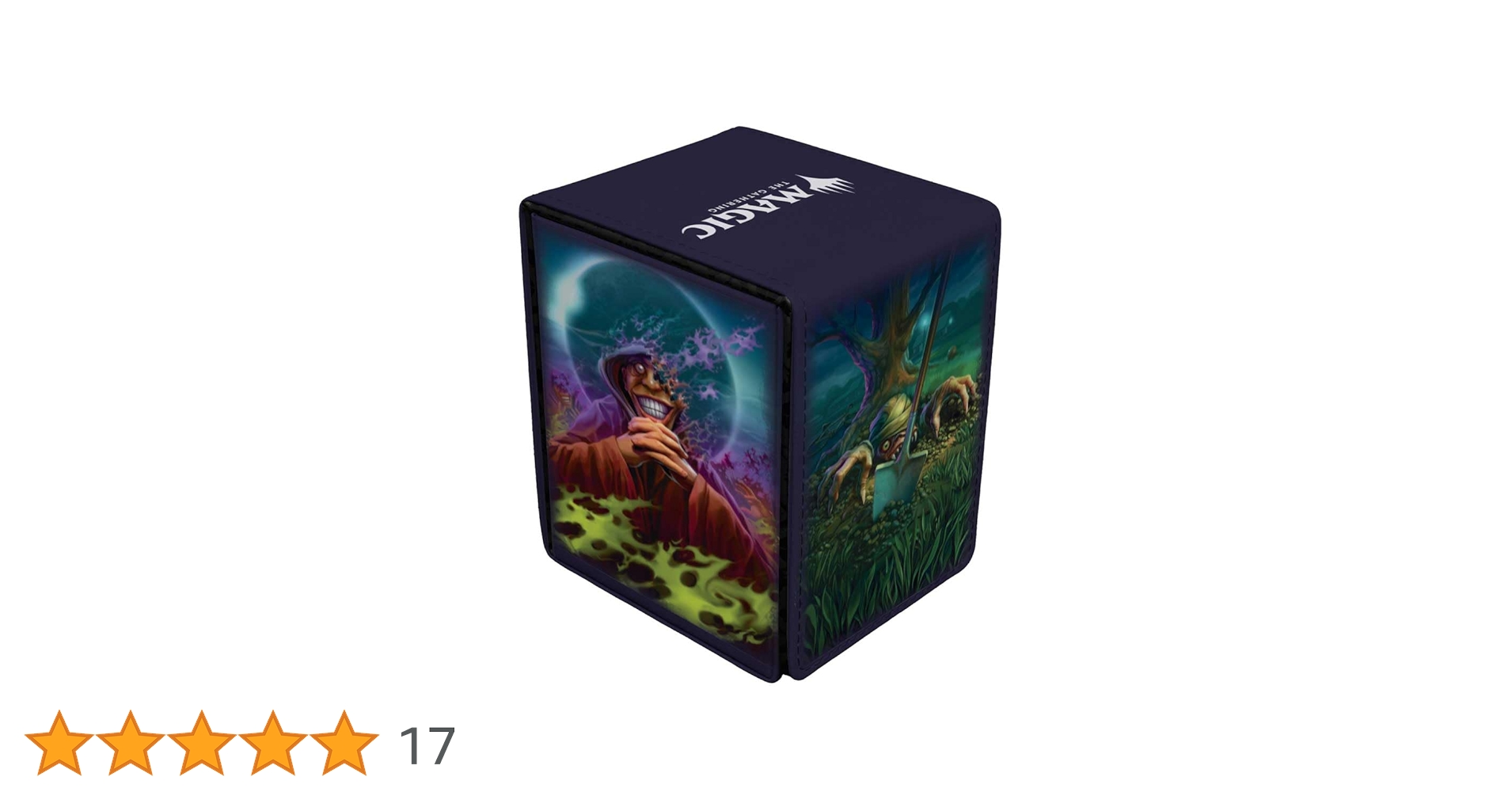Ultra Pro - MTG Duskmourn Alcove Flip Deck Box FT. Exhume, Crypt