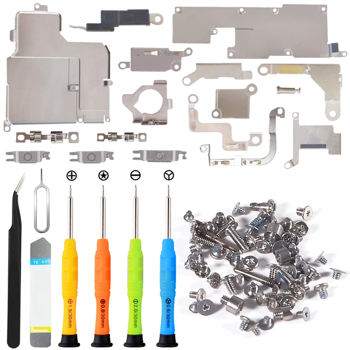 Amazon.co.jp: ZHUROUPU の内部ブラケットの交換部品の金属の版カバー