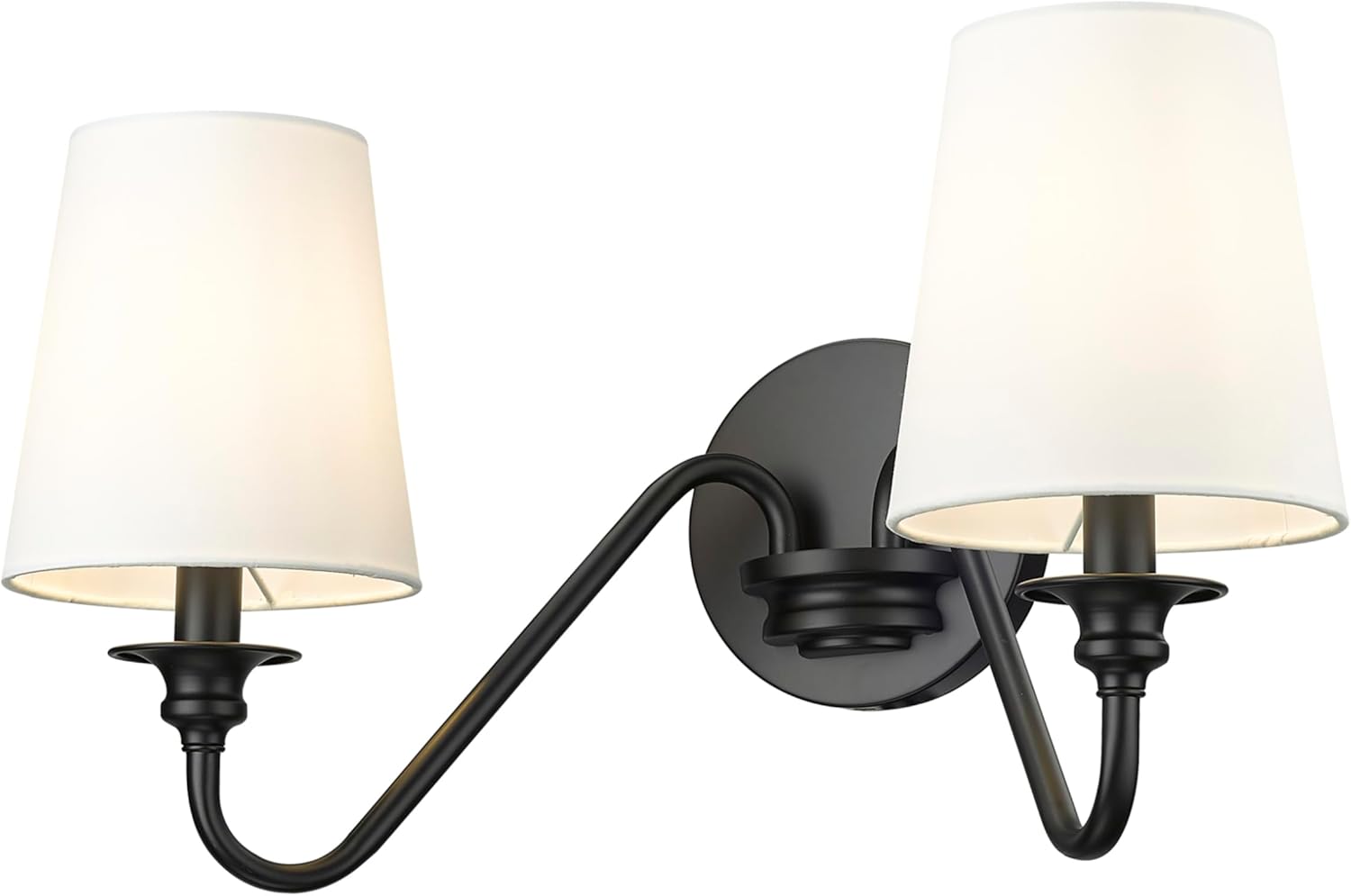 Z-Lite 7509-2S-MGLD Gianna Wall Sconce, 2-Light 120 Total Watts, Modern Gold