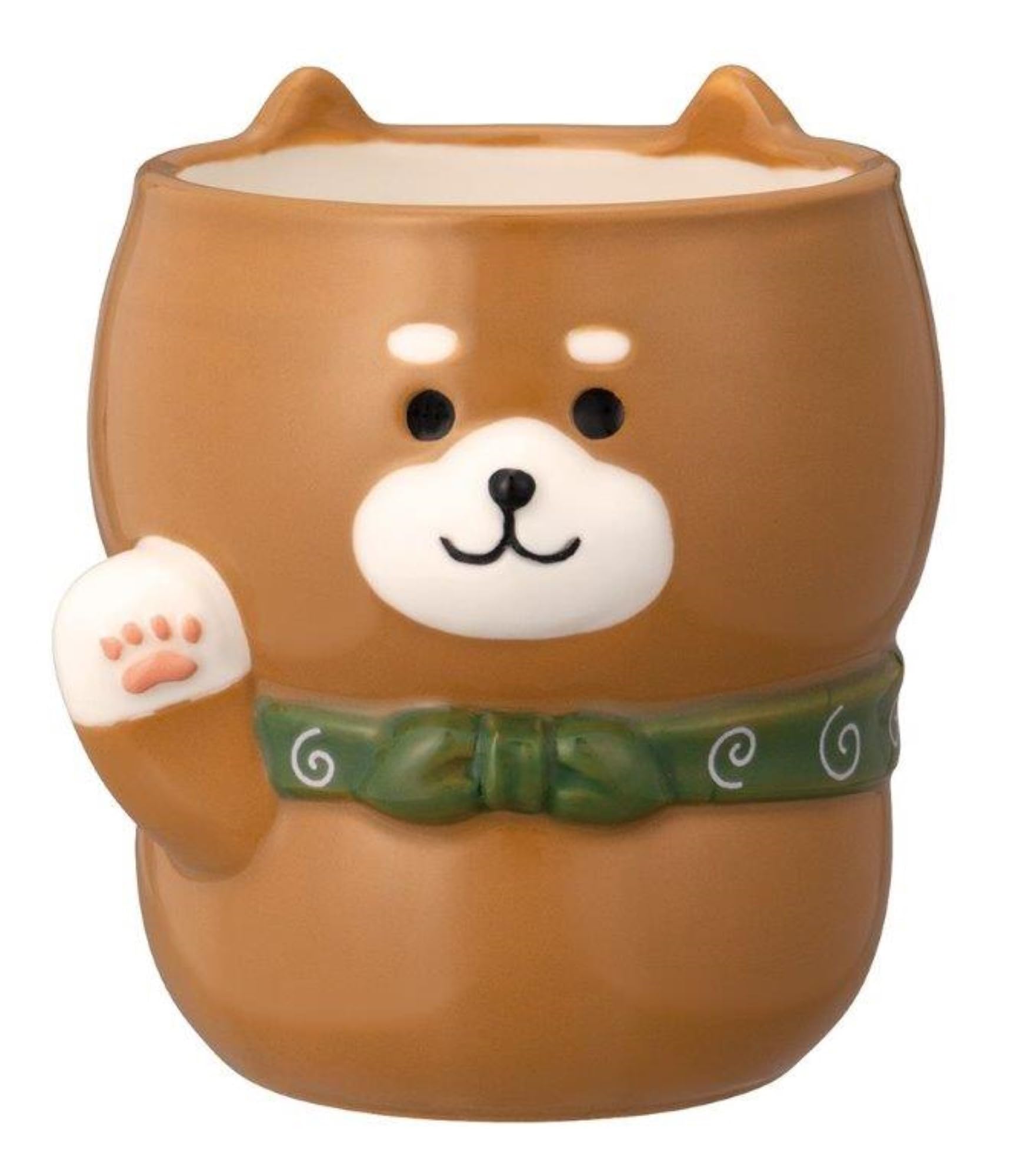 湯呑み Amazon｜デコレコーポレーション 招き湯呑み 柴犬 サイズ：約W8