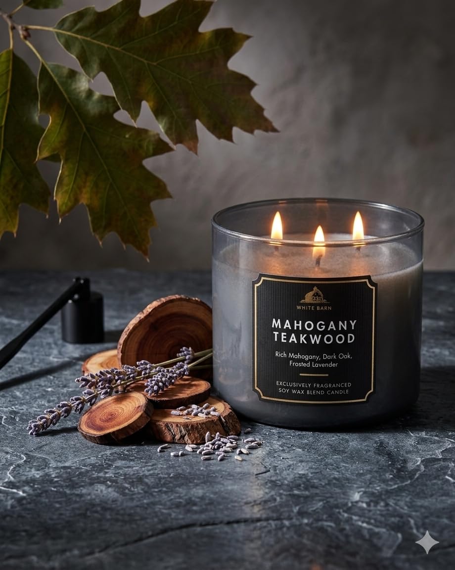 Amazon.com: Bath and Body Works, White Barn 3-Wick Candle w