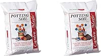 Garden Magic All Purpose Potting Soil for Lawns, Gardens, and Raised Planting Beds with Reed Sedge, Peat, and Sand, 20 Pounds (2 Pack)