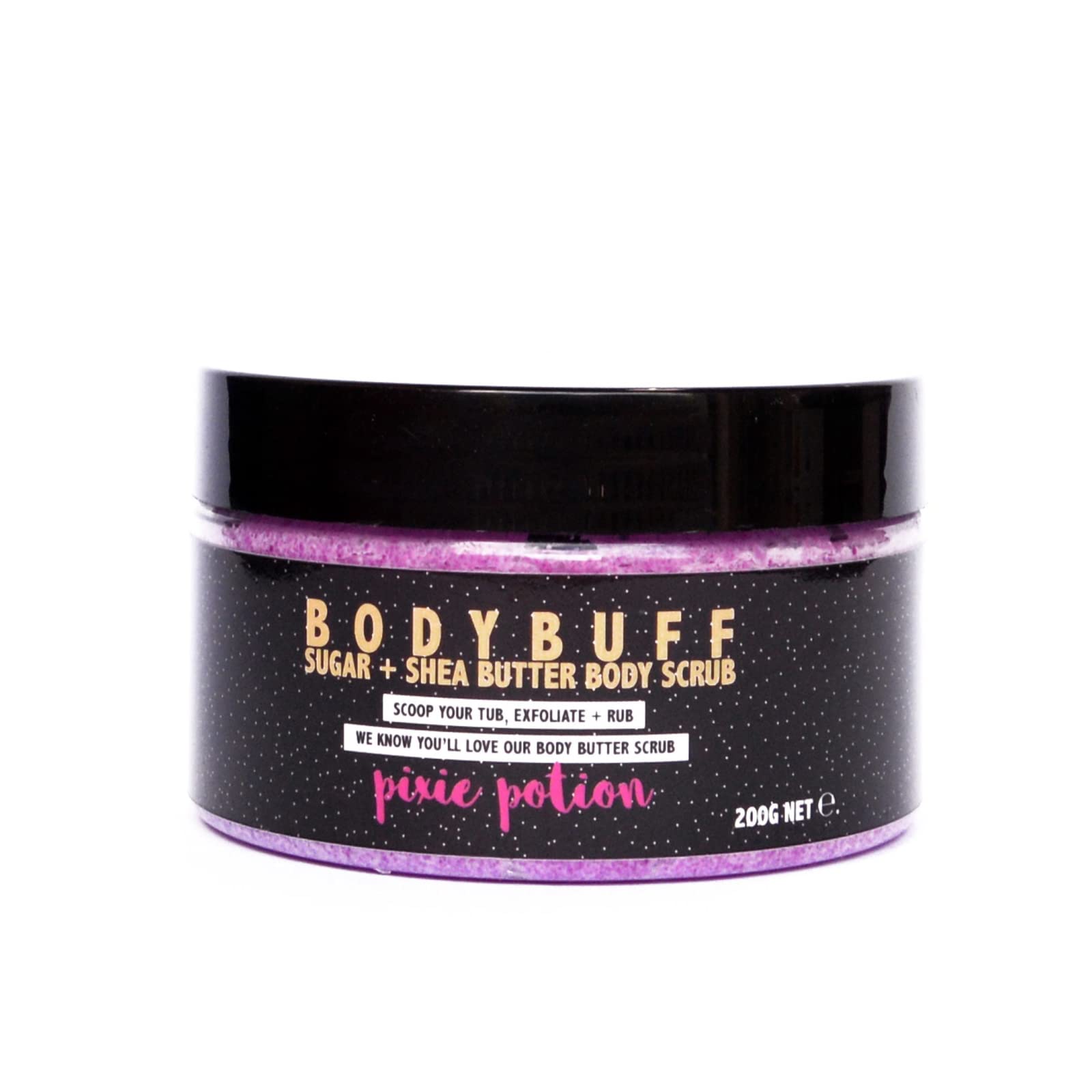 Emily VictoriaBody Buff Sugar & Shea Butter Body Scrub - Pixie Potion Sweet Scent 200g